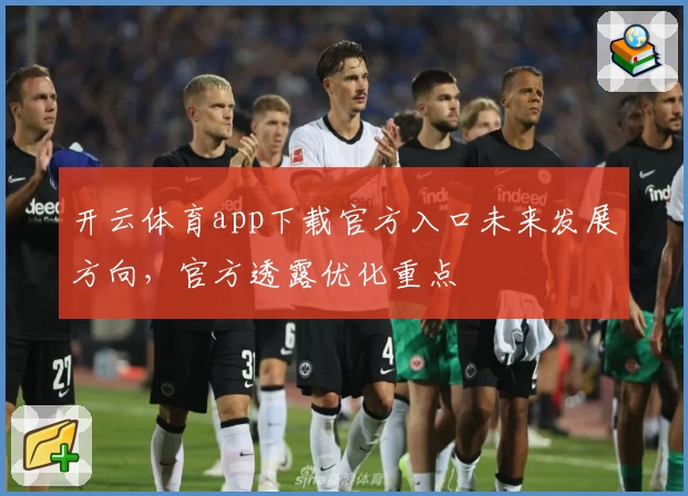 开云体育app下载官方入口未来发展方向，官方透露优化重点