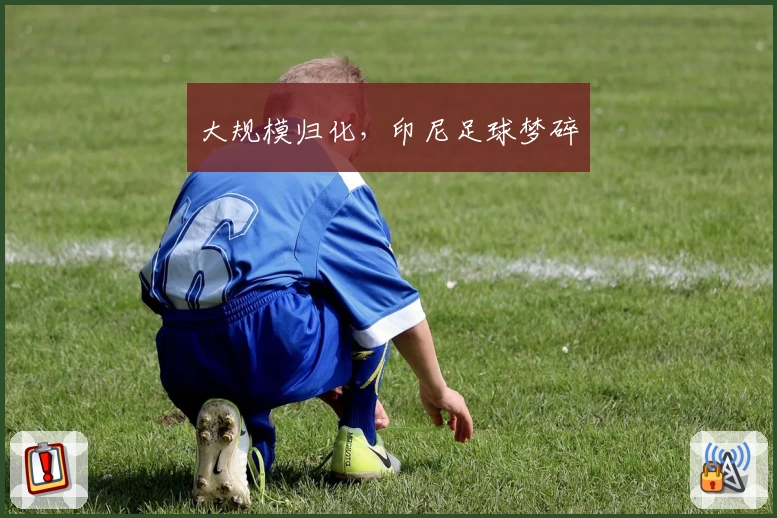 大规模归化，印尼足球梦碎